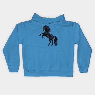 Unicornio con constelación Kids Hoodie